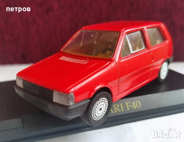 1:43 фиат уно бураго италия diecast