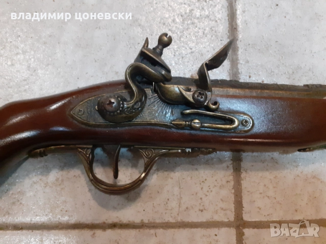 Красив кремъчен пистолет,пищов,оръжие, снимка 2 - Колекции - 52016609