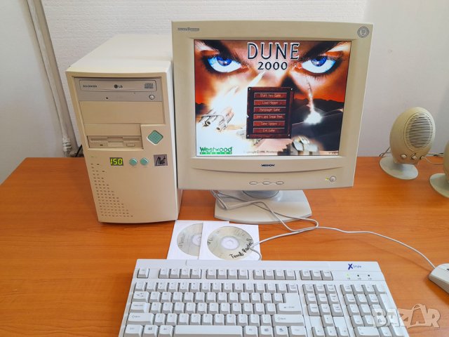 ⭐Продавам рядък ретро компютър Pentium MMX с много игри!⭐, снимка 14 - Антикварни и старинни предмети - 41024557