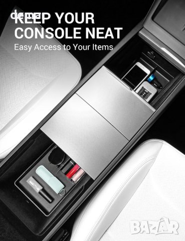 BASENOR 2024 Tesla Model 3 Кутии за съхранение, Аксесоари (2 БР.), снимка 4 - Аксесоари и консумативи - 44481402