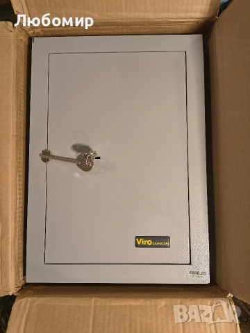 Viro | Вграден механичен сейф Casasicura, двойна ключалка, 420 x 300 x 200 мм , снимка 4 - Други стоки за дома - 52776344