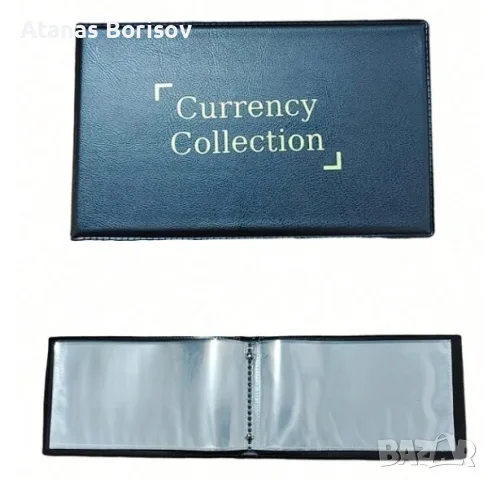Професионален албум за банкноти с 40 джоба 