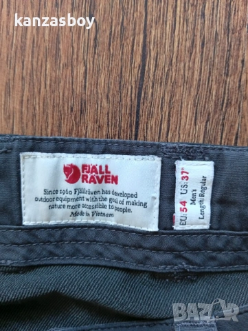 Fjällräven Men's Keb Trousers - мъжки панталон р-р 54, снимка 4 - Панталони - 53847688