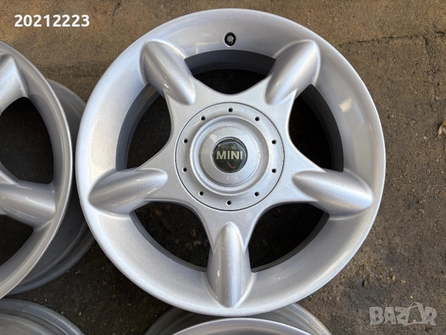 4 броя алуминиеви джанти за MINI COOPER,ONE,COUPE,HATCH,CLUBMAN 16, снимка 8 - Гуми и джанти - 53708495