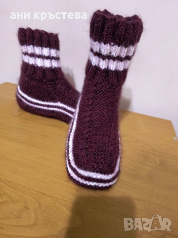 мъжки и дамски безшевни ръчно изработени терлици , снимка 5 - Други - 52026398