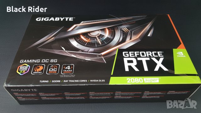 Видеокарта NVIDIA GeForce RTX 2080 SUPER GAMING OC 8G