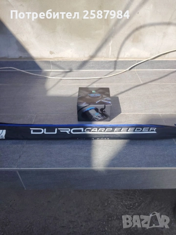 Фидер въдица и макара 