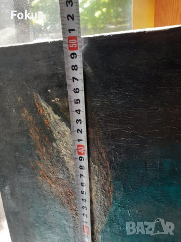 Стара картина масло на платно на Portaluppi, снимка 5 - Антикварни и старинни предмети - 51066260