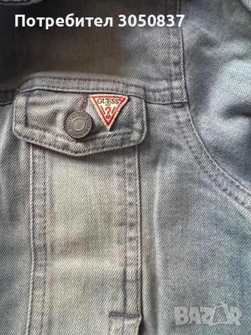 Детско дънково яке guess , снимка 3 - Детски якета и елеци - 51970363
