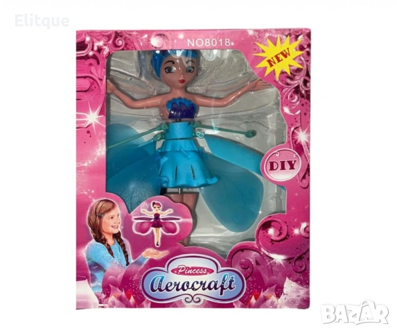 HIT - Магическа летяща приказна фея "Ella" кукла Princess Aircraft, снимка 5 - Кукли - 53561530