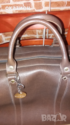 Пътна чанта отлична ретро, снимка 4 - Антикварни и старинни предмети - 44515443