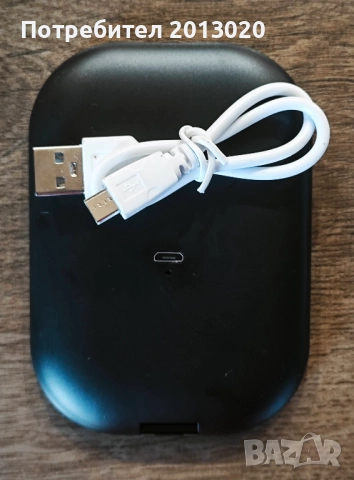 Мини плоско огледало с лед лампа, снимка 3 - Други - 52944749