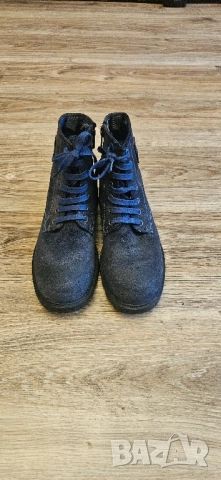 Тъмно сини боти, номер 38, снимка 5 - Дамски боти - 51786554