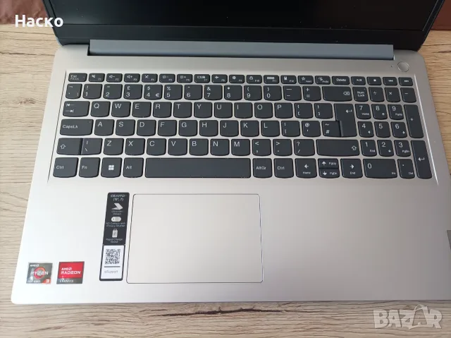 Лаптоп Lenovo IdeaPad 1 15AMN7 ,Amd Ryzen 3 7320U, 8Gb ram,512 ssd, windows 11 pro, снимка 4 - Лаптопи за дома - 56163006