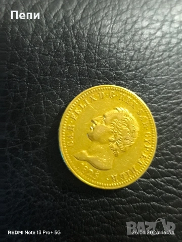 40 лири Карло Феличе Сардиния 1825 година, снимка 3 - Нумизматика и бонистика - 53233539