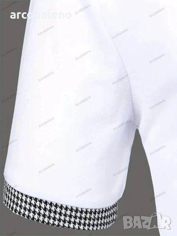 Мъжка лятна тениска с поло с къс ръкав и ревер, 4цвята - 023 , снимка 5 - Тениски - 41482591