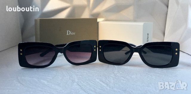 Dior 2023 дамски слънчеви очила правоъгълни 2 цвята, снимка 13 - Слънчеви и диоптрични очила - 41925514