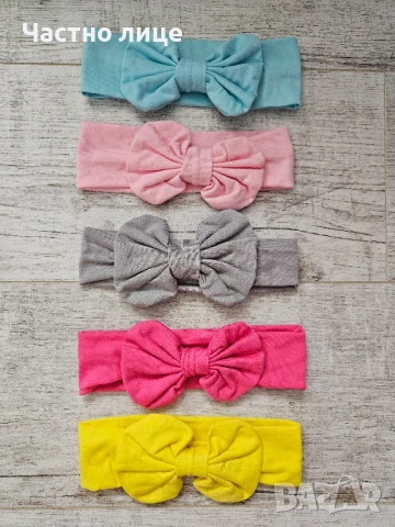 Детски и бебешки ленти за коса 