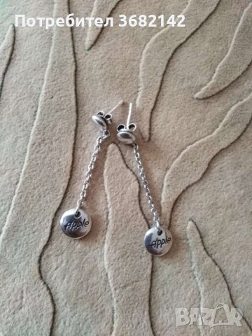 сребърни обеци, снимка 3 - Обеци - 40335584