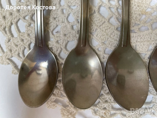 Красиви детски лъжички от Англия с маркировки, снимка 11 - Антикварни и старинни предмети - 51457165