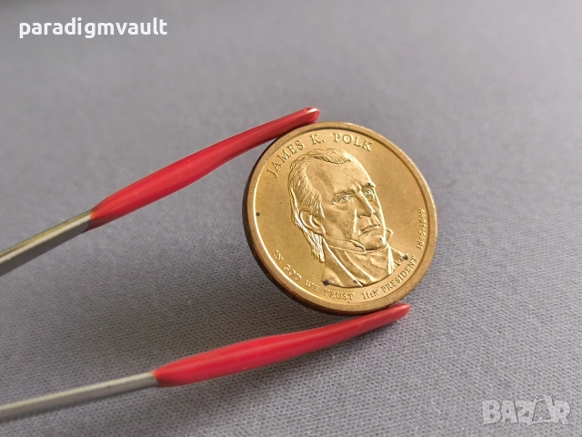 Монета - САЩ - 1 долар (Джеймс Полк) UNC | 2009г.