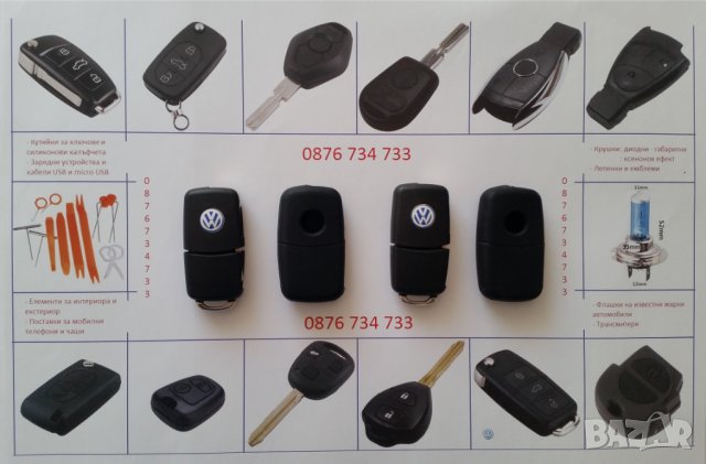 Кутийки за автомобилни ключове, снимка 11 - Аксесоари и консумативи - 34449732