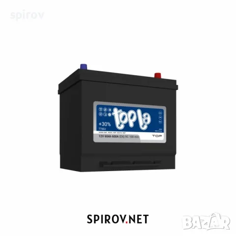 Акумулатор Topla JIS 12V 60Ah 600A (R+)