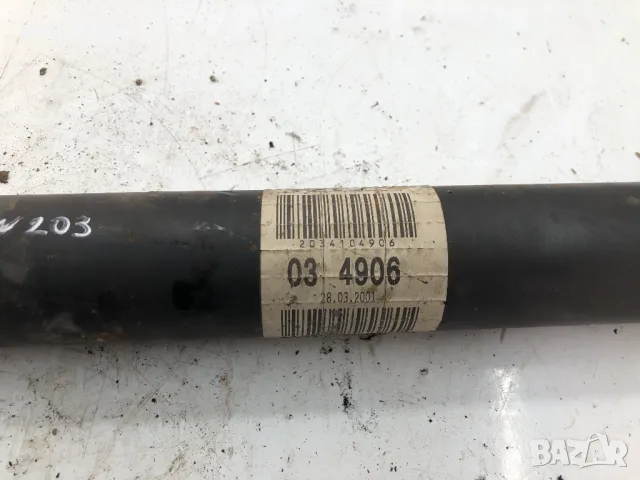 Кардан Mercedes W203 C-class C180 2034104906, снимка 5 - Части - 49446916