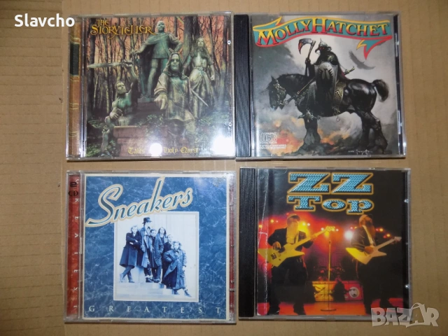 Дискове на -The Storyteller-Tales Of A Holy Quest/Molly Hatchet 1978/Sneakers–Greatest/ZZ TOP-best