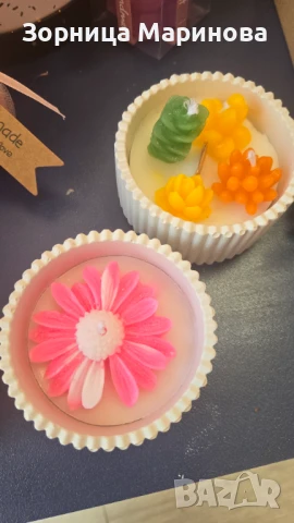 Ароматни свещи, ръчна изработка, снимка 5 - Декорация за дома - 50380127