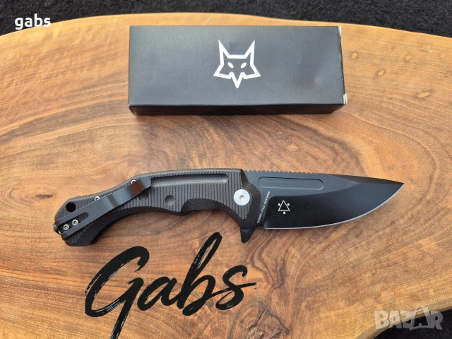 Сгъваем нож FOX FX-520, DESERT FOX, снимка 3 - Ножове - 52837794