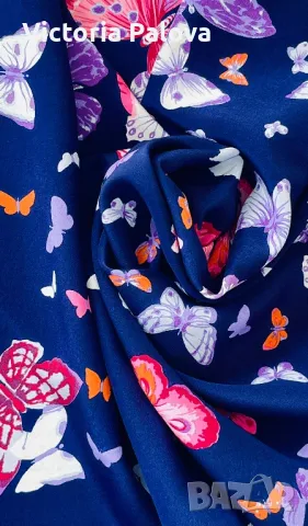 Красив шал 100% коприна Италия, снимка 7 - Шалове - 49916256