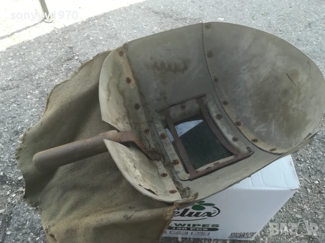 РЕТРО МАСКА ЗА ЗАВАРКИ-АНТИКА/РЕЛИКВА 1206251616, снимка 10 - Антикварни и старинни предмети - 50644094