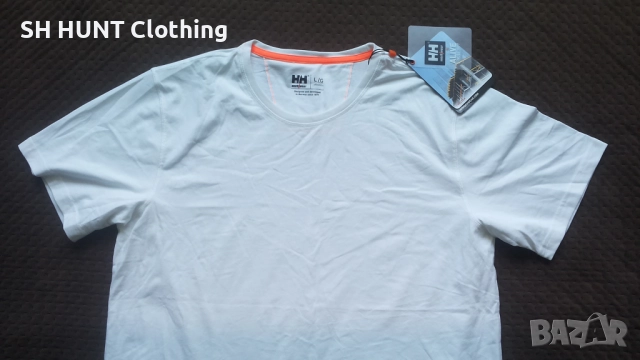 HELLY HANSEN Chelsea Evolution Work T-shirt размер L работна тениска W4-398, снимка 4 - Тениски - 52026177