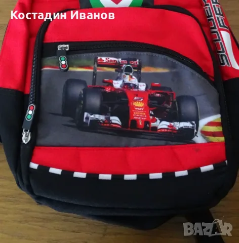 Ferrari Formula 1 детска раница F1 болид Ферари Формула 1, снимка 3 - Раници - 56244096
