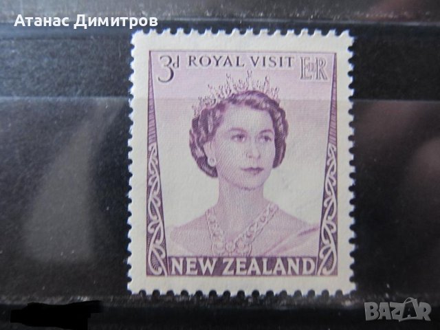 Чиста марка  Кралица Елизабет II  от Нова Зеландия 