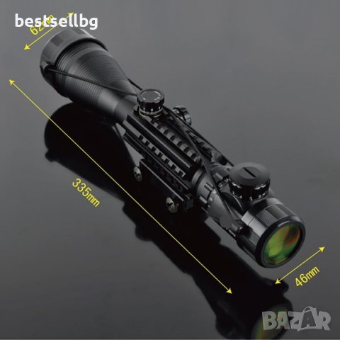 Оптиката 4-16x50 тактически оптически мерник бързомер прицел за пушка, снимка 10 - Оборудване и аксесоари за оръжия - 41892906
