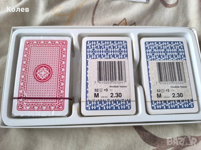 Карти за игра piatnik -3 комплекта с кутия., снимка 3 - Карти за игра - 53484293