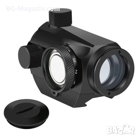 Малък компактен тактически бързомер 1×20 лек прицел мерник за въздушна пушка еърсофт лов оръжие лък, снимка 5 - Оборудване и аксесоари за оръжия - 51051785