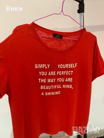 Дамска тениска в размер XL, снимка 7 - Тениски - 44308957