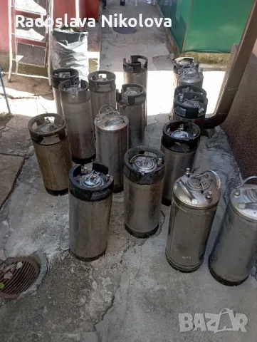 Канти от кока кола 19 литра от неръждаема стомана , снимка 6 - Други стоки за дома - 47371023