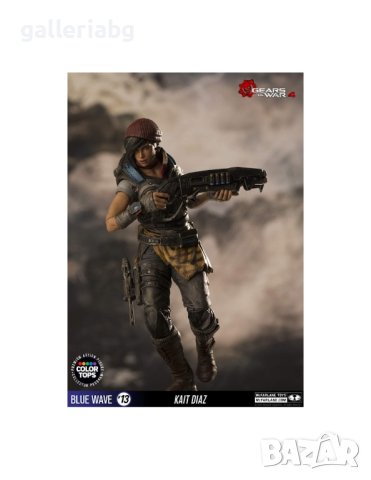 Екшън фигура на Кейт Диаз - Gears of War 4 McFarlane , снимка 4 - Фигурки - 41313924