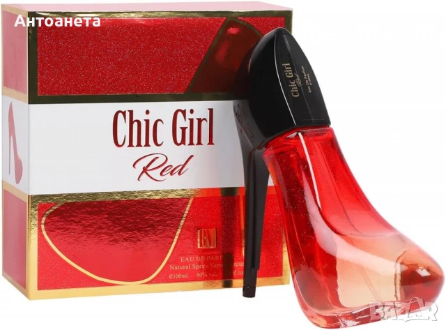 Дамски парфюм Chic Girl Red BN Parfums, 100мл, снимка 4 - Дамски парфюми - 51086091