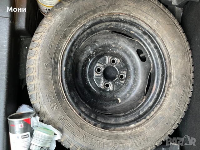 Резервна гума  с крик