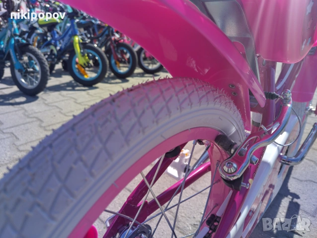 BYOX Велосипед 16" CUPCAKE розов, снимка 6 - Велосипеди - 53538481
