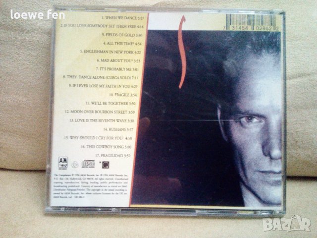Sting, снимка 2 - CD дискове - 38640874