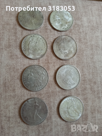 Американски монети , снимка 1 - Нумизматика и бонистика - 36359405