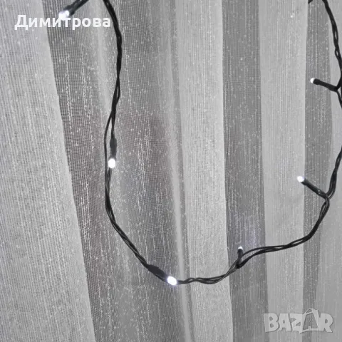 Светещи Led лампички, гирлянд за елха, 20м с трансформатор, снимка 2 - Декорация за дома - 47411540