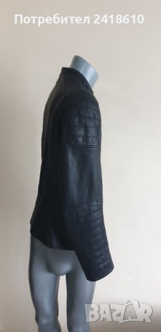 Hugo Boss HUGO Jendricks Leather Jacket Mens Size М ОРИГИНАЛ! Ест. кожа!, снимка 18 - Якета - 42214072
