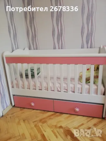 Детско легло тип люлка, снимка 3 - Бебешки легла и матраци - 50330739